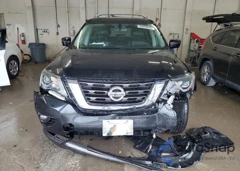 2017 Nissan Pathfinder S z USA, uszkodzony, nr VIN 5N1DR2MMXHC675411